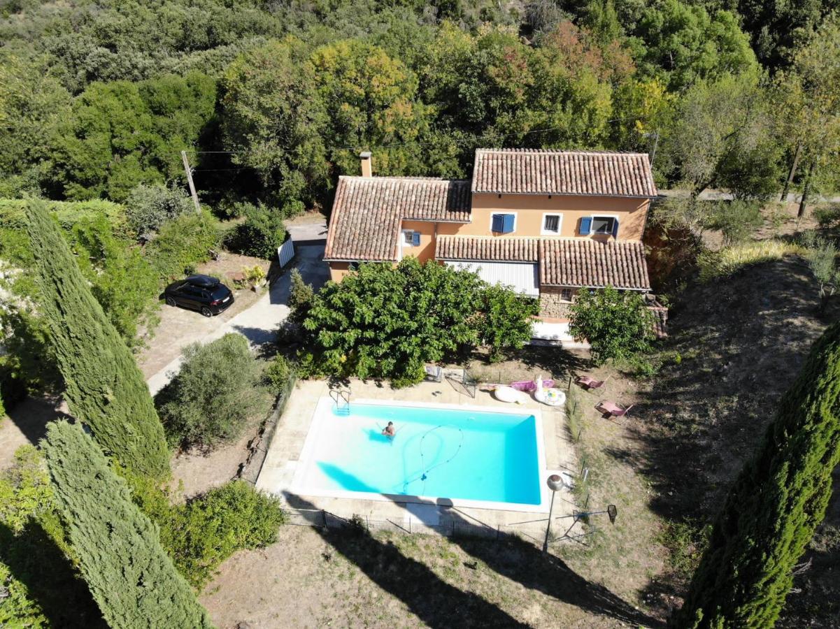 Le Mas Cévenol Villa Saint-Hilaire-de-Brethmas Exterior foto